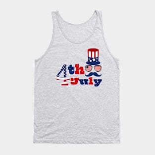 Happy 4th of July Independence Day Tank Top